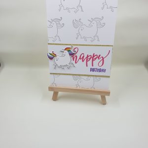Sparkle unicorn Card