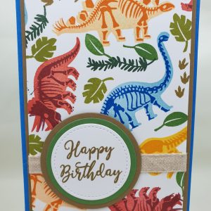 Dinosaur Birthday Card