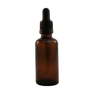 50ml Amber Glass Dropper Bottle