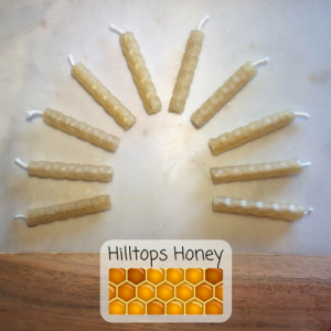 Beeswax Birthday Candle - 10pk
