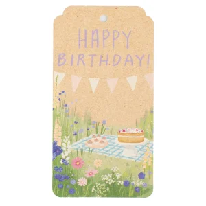 Birthday Picnic Gift Tag