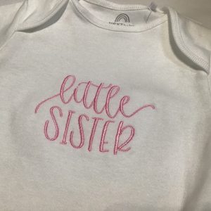 Little Sister Long Sleeve Bodysuit
