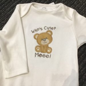 Who’s Cute Meee Long Sleeve Bodysuit