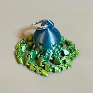 Octopus Keychain