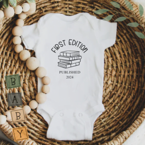 Pregnancy Announcement Onesie - First Edition Published 2024