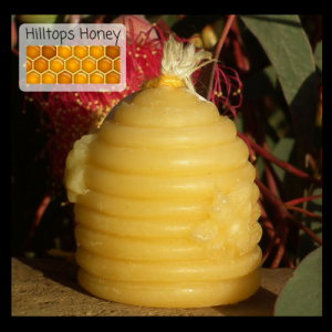 Beeswax Candle - Bee hive 5cm
