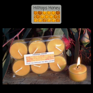 Beeswax Candle - Tealight 6pk
