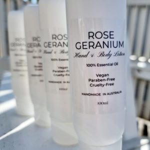 Rose Geranium Hand & Body Lotion