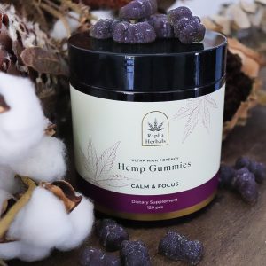 Calm & Focus Refill Jar - 120 Hemp Gummies