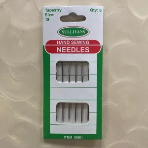 Sullivans #18 Tapestry Needles, Pk 6