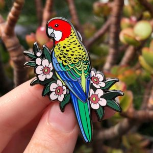 Eastern Rosella - Enamel Pin