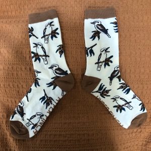 Kookaburra Socks (Cream)