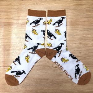 Magpie Socks (White)