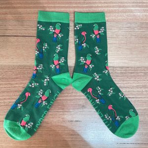 King Parrot Socks (Green)