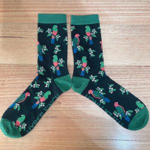 King Parrot Socks (Black)