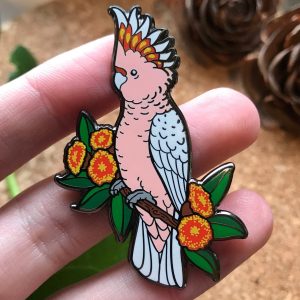 Major Mitchell's Cockatoo - Enamel Pin