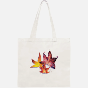 Medium Tote bag - Maple Leaves