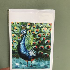 Greeting Card - Peacock