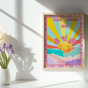 Here Comes the Sun - Fine Art Giclée Print (A3)