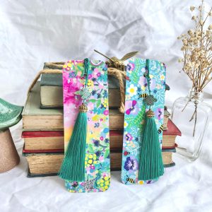 Double Sided Bookmark (Field of Pansies and Secret Garden)