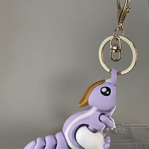 Parasaur Keychain