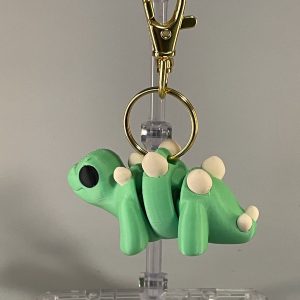 Stegosaurus Keychain