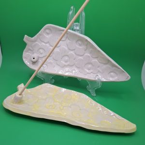 Incense Burner Leaf -Flower