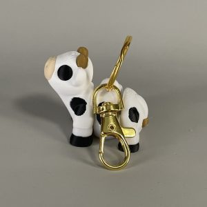 Cow Keychain