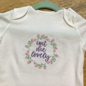 Isn't She Lovely Long Sleeve Bodysuit