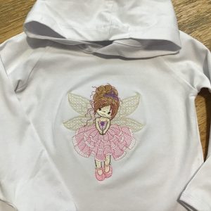 Fairy long sleeve top with hood