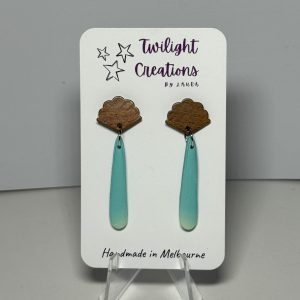 Polymer clay earrings
