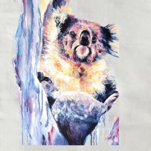 Tea Towel - Sandra Gudze Art - Koala