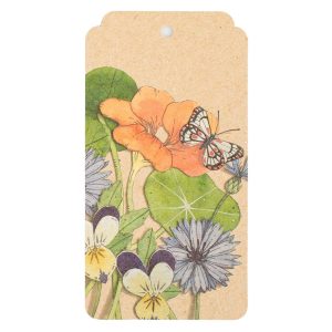 Culinary Flowers Gift Tag
