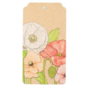 Poppy Gift Tag