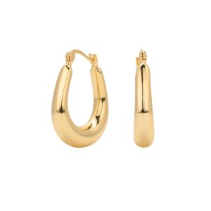 Trina Hoops 14K Gold Plated