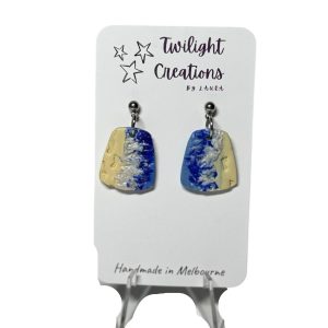 Polymer clay earrings
