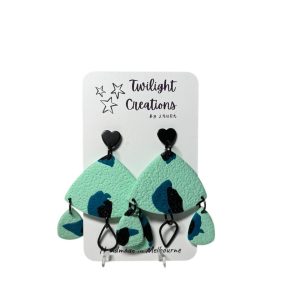 Polymer clay earrings