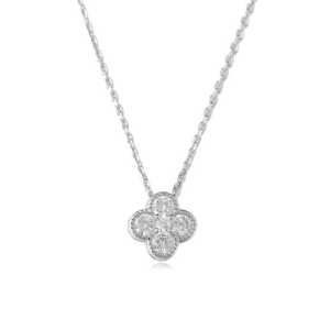 Lucky Clover Necklace - Sterling Silver