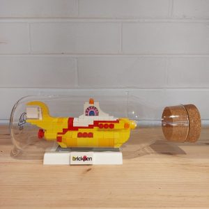 Lego Custom Build in a Bottle - Yellow Submarine