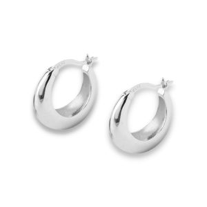Isla Hoops - Sterling Silver