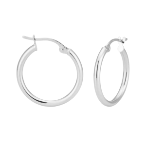 Maya Hoops Sterling Silver