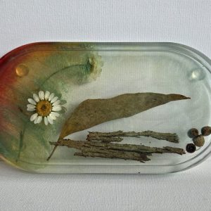 Resin Trinket Tray - Australian Natives
