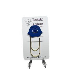 Paperclip penguin bookmark