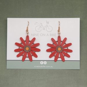 Brachyscome Earrings (Lyon/Rose Gold)