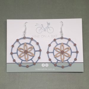 Sundial Earrings (Bolsena/Silver)