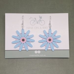 Brachyscome Earrings (Kyoto/Silver)