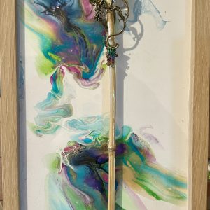 Framed Dragon Wand (medium)