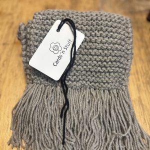 Beige male scarf