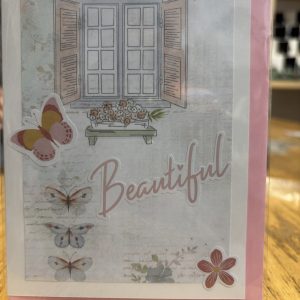 Beautiful card with window