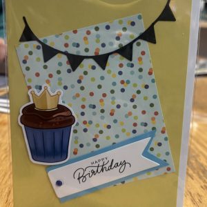 Happy birthday - cupcake